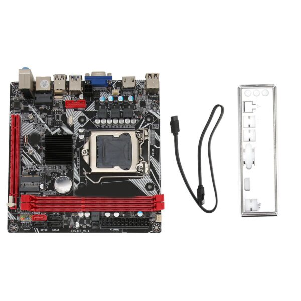 B75 MS Motherboard, LGA 1155 Motherboard WiFi M.2 HD Multimedia Interface Support DDR3 Memory PCle 16X NVME M.2 USB3.0 SATA2.0 for Office - Image 6