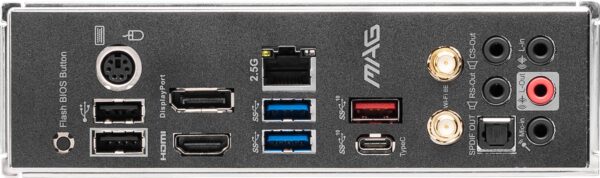 MSI MAG B550 Tomahawk MAX WiFi AMD Gaming Motherboards (AMD AM4, DDR4, PCIe 4.0, SATA 6Gb/s, M.2, USB 3.2 Gen 2, HDMI/DP, ATX, Wi-Fi 6E, AMD Ryzen 5000 Series Processors) (Renewed) - Image 6