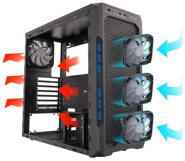 FSP poc0000004 PC Casing Blue Blue - Image 5