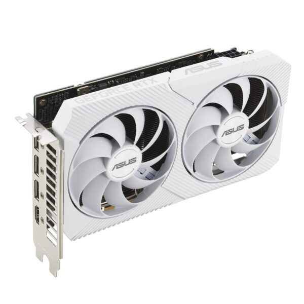 Asus Dual GeForce RTX™ 3060 White OC Edition 8GB GDDR6 (PCIe 4.0, 8GB GDDR6, HDMI 2.1, DisplayPort 1.4a) (Renewed) - Image 8