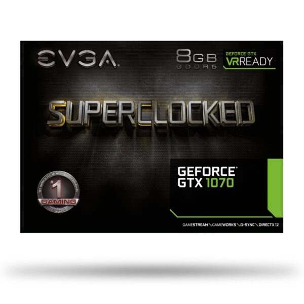EVGA GeForce GTX 1070 SC GAMING ACX 3.0, 8GB GDDR5, LED, DX12 OSD Support (PXOC) Graphics Card 08G-P4-6173-KR (Renewed) - Image 7