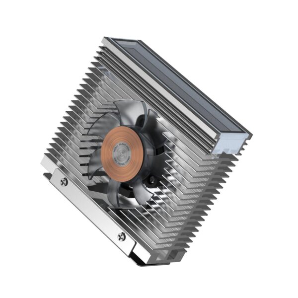 GRABLOOM ARGB Aluminum Alloy M.2 SSD Cooling Heat Sink M.2 NVMe 2280 Hard Disk Sync ARGB Heat Coolers Radiator Cooling Fan AGHP Heat Heatsink - Image 8