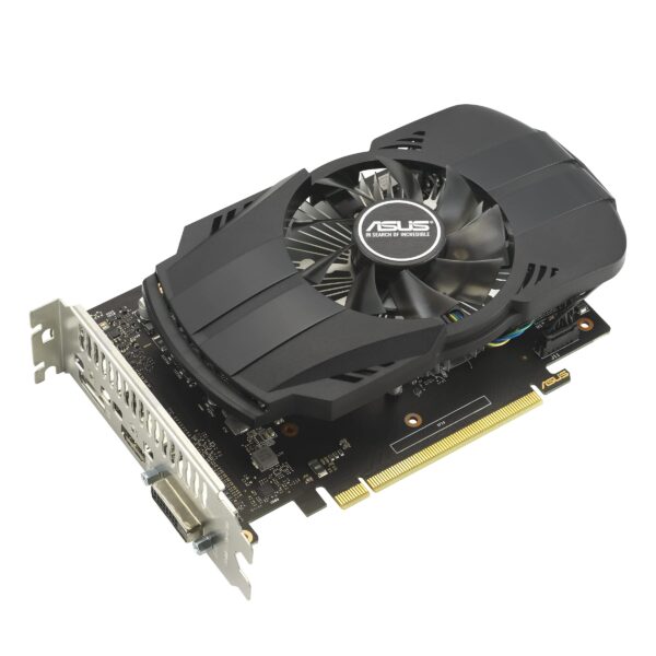 ASUS Phoenix NVIDIA GeForce GTX 1650 OC Edition Gaming Graphics Card (PCIe 3.0, 4GB GDDR6 Memory, HDMI 2.0, DisplayPort 1.4a, DVI-D, Dual Ball Fan Bearings, Auto-Extreme) (Renewed) - Image 2