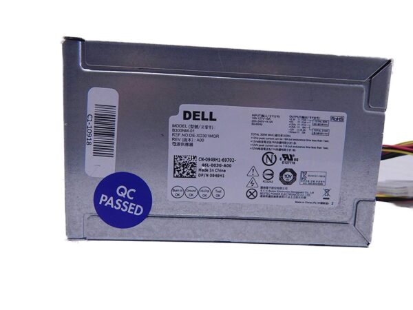 Dell 949H1 - PSU 300W Switching BesTec B300NM-01 Inspiron 3847 Tower (Renewed)