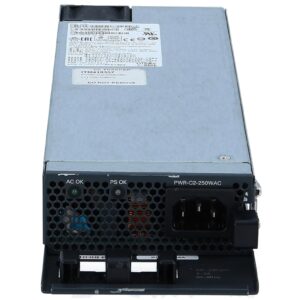 Cisco PWR-C2-250WAC 250W AC Power Supply (Renewed)