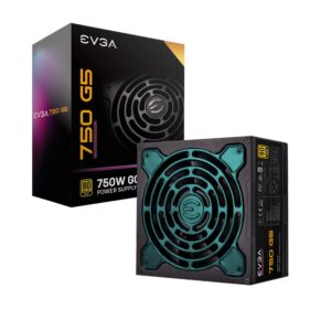 EVGA Supernova 750 G5, 80 Plus Gold 750W, Fully Modular, ECO Mode with Fdb Fan, 10 Year Warranty, Compact 150mm Size, Power Supply 220-G5-0750-X1 (Renewed)
