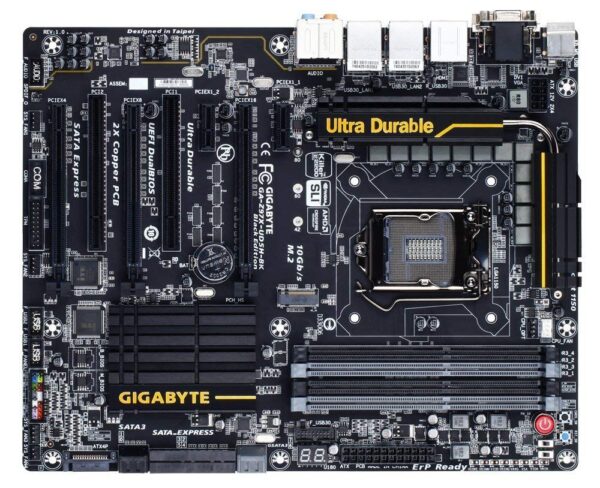 Gigabyte Black Edition LGA 1150 Intel Z97 HDMI SATA 6Gb/s USB 3.0 ATX Intel Motherboards GA-Z97X-UD5H-BK (Renewed) - Image 2