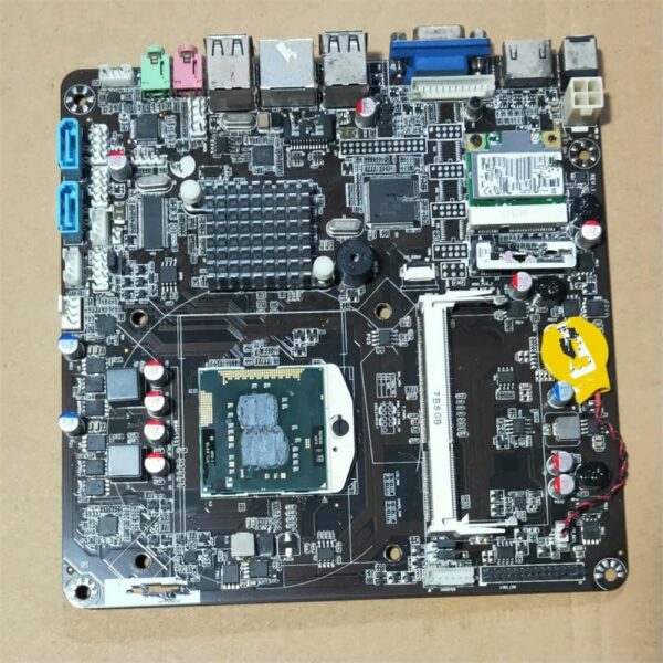 for 1PC Mini Industrial Computer, Main Board HM55EK3-0C H55 Mini Small Board with HDMI DDR3 Memory