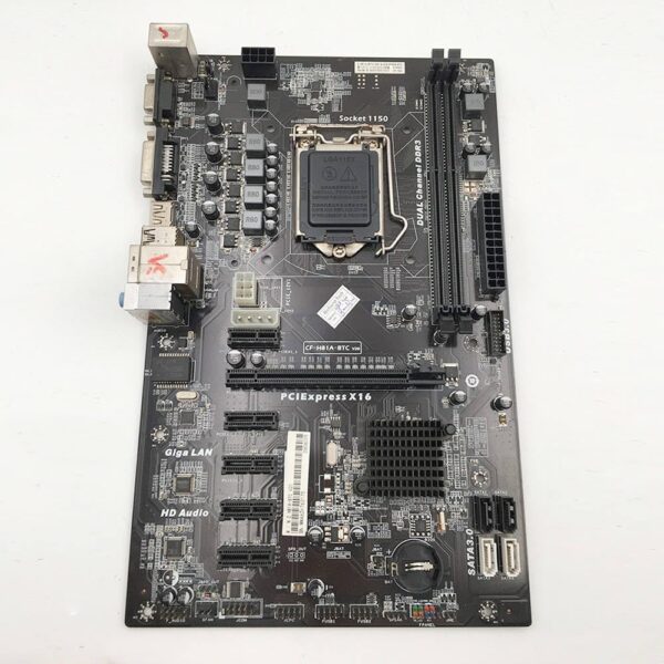 Generic CF-H81A-BTC for Motherboard 6GPU 6PCI-E LGA 1150 DDR3 H81 Tested - Image 2