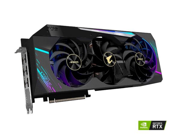 GIGABYTE AORUS GeForce RTX 3090 Xtreme 24G Graphics Card, Max Covered Cooling, 24GB 384-bit GDDR6X, GV-N3090AORUS X-24GD Video Card (Renewed) - Image 3