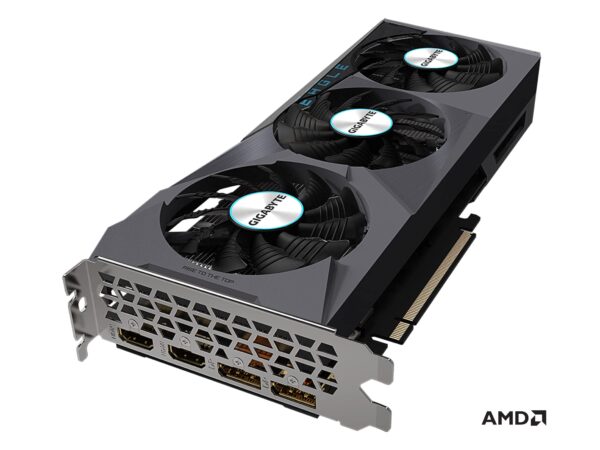 GIGABYTE Radeon RX 6600 Eagle 8G Graphics Card, WINDFORCE 3X Cooling System, 8GB 128-bit GDDR6, GV-R66EAGLE-8GD Video Card (Renewed) - Image 5