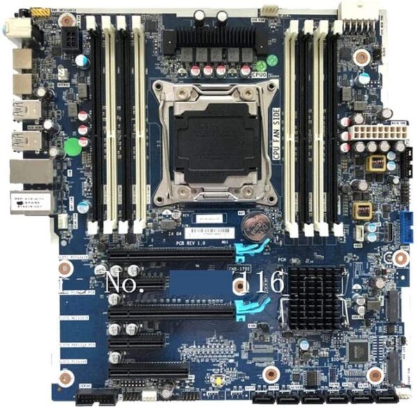 HP 844783-001 Z4 G4 Workstation Motherboard X99 DDR4