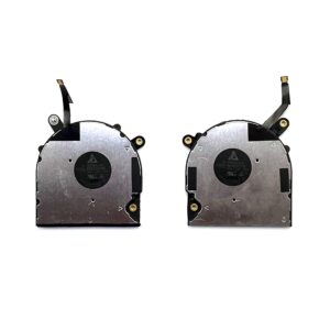 Canada Stock Bestparts New CPU+GPU Cooling Fan Replacement for Dell XPS 13 7390 2-in-1 (Only fits 2-in-1 Version) Pair Fans