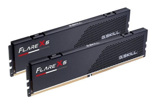 G.SKILL Flare X5 Series (AMD Expo) DDR5 RAM 32GB (2x16GB) 6000MT/s CL30-36-36-96 1.35V Desktop Computer Memory UDIMM - Matte Black (F5-6000J3036F16GX2-FX5)