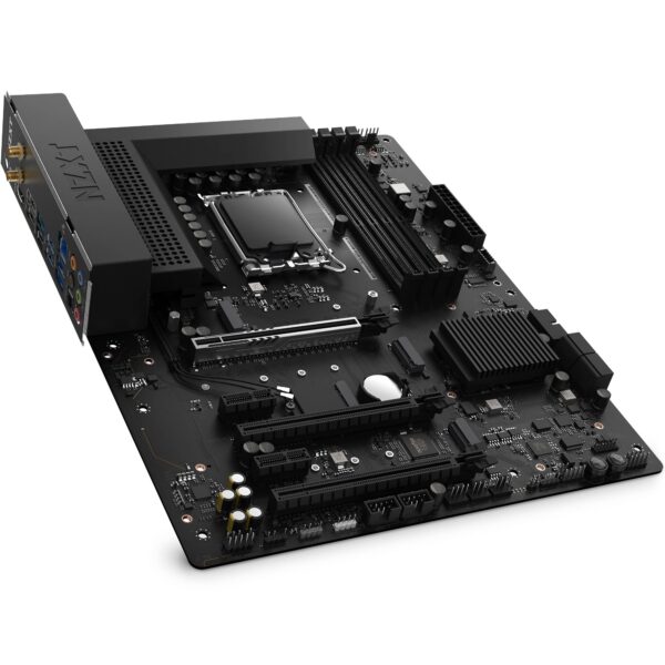 NZXT N7 Z690 Motherboard - N7-Z69XT-B1 - Intel Z690 chipset (Supports 12th Gen CPUs) - ATX Gaming Motherboard - Integrated I/O Shield - WiFi 6E connectivity - Bluetooth V5.2 - Black (Renewed) - Image 8