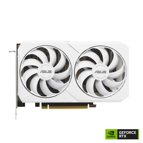 Asus Dual GeForce RTX™ 3060 White OC Edition 8GB GDDR6 (PCIe 4.0, 8GB GDDR6, HDMI 2.1, DisplayPort 1.4a) (Renewed) - Image 4
