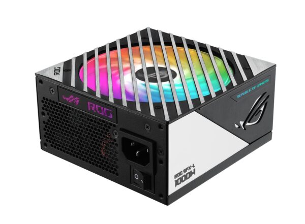 ASUS ROG Loki SFX-L 1000W Platinum (Fully Modular Power Supply, 80+ Platinum, 120mm PWM ARGB Fan, Aura Sync, ATX 3.0 Compatible, PCIe 5.0 Ready, 10 Year Warranty) (Renewed) - Image 9