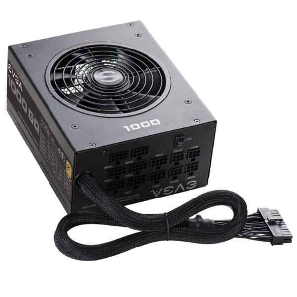 EVGA 1000 GQ, 80+ Gold 1000W, Semi Modular, ECO Mode, 5 Year Warranty, Power Supply 210-GQ-1000-V1 (Renewed) - Image 4