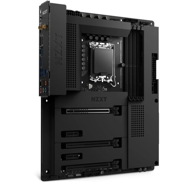 NZXT N7 Z690 Motherboard - N7-Z69XT-B1 - Intel Z690 chipset (Supports 12th Gen CPUs) - ATX Gaming Motherboard - Integrated I/O Shield - WiFi 6E connectivity - Bluetooth V5.2 - Black (Renewed) - Image 3