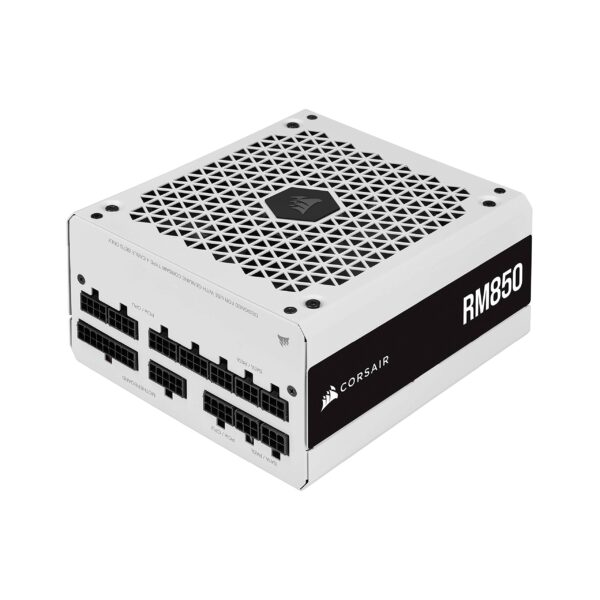 Corsair CORSAIR RM Series (2021), White, RM850, 850 Watt, 80 Plus Gold Certified, Fully Modular Power Supply (Renewed)