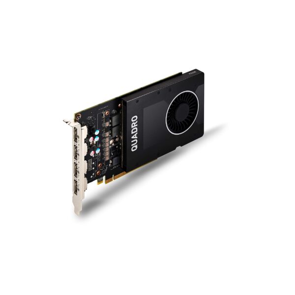PNY NVIDIA Quadro P2200 5GB GDDR5X PCI Express 3.0 x16 High Profile 4X Display Port 1.4 (Renewed) - Image 3