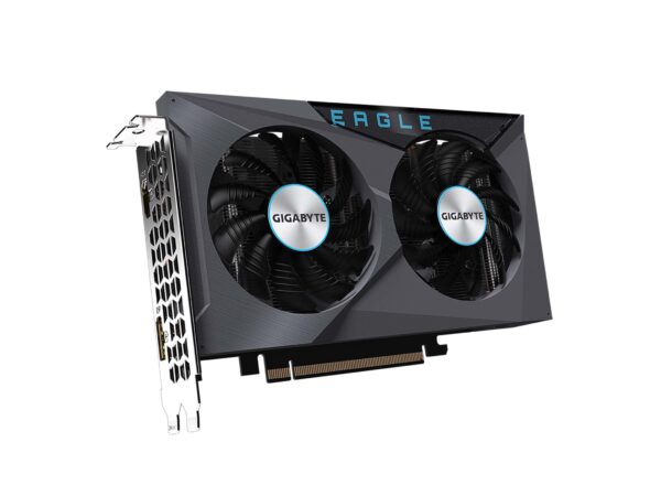 GIGABYTE Radeon RX 6500 XT Eagle 4G Graphics Card, WINDFORCE 2X Cooling System, 4GB 64-bit GDDR6, GV-R65XTEAGLE-4GD Video Card (Renewed) - Image 2