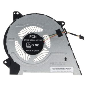 TRADOCK CPU GPU Cooling Fan 2.5W 5V 3.6E+3RPM 4E+1dB 82um 0.082mm 3-Pin Forced Air Cooling Fan Compatible with Lenovo IdeaPad Flex 5 14IIL05 14ITL05 14ARE05 15IIL05 81X1