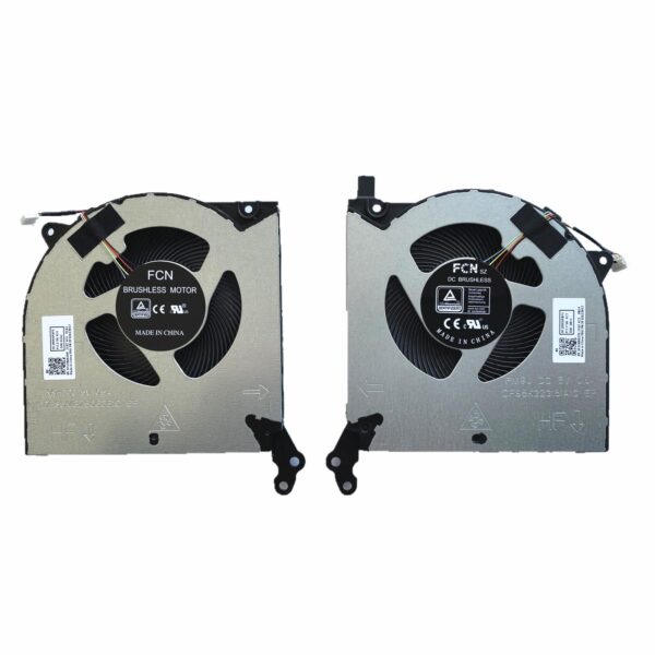 Xrifinmi New Laptop Cooling Fan CPU GPU Replacement for Lenovo Legion 5-15IMH05 5-15IMH05H 5-15ARH05 R7000 2020H Y7000 2020H P/N: FM9H DFS5M325063B1C FM9J DFS5K323161A1C DC5V 0.5A 4Pin