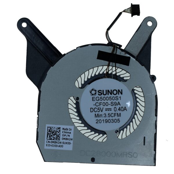 Replacement CPU Cooling Fan for D-ell L-atitude 5400 Series Laptop (UMA Version Laptop) 0MXH2W EG50050S1-CF00-S9A 4-Pins - Image 2