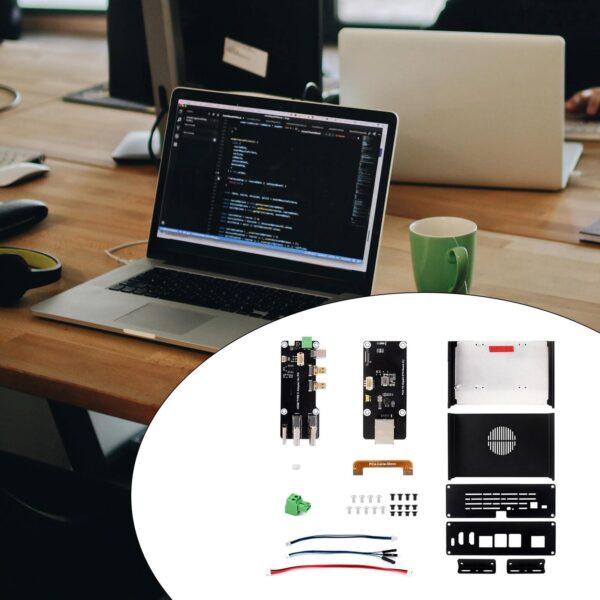 YUGSHNKFC Aluminum Enclosure Case for Development Board with PCIE Ethernet USB3.2 Expansion Board for Optional Large Space - Image 2