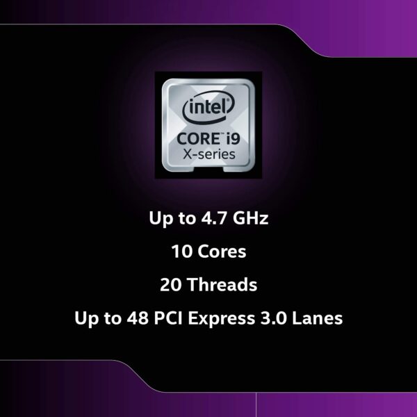 Intel i9-10900X 3.7Ghz 10-Core 19.25MB Cache Processor SRGV7 - Image 3