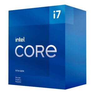 Intel® Core™ i7-11700F Desktop Processor 8 Cores up to 4.9 GHz LGA1200 (Intel® 500 Series & Select 400 Series Chipset) 65W (Renewed)
