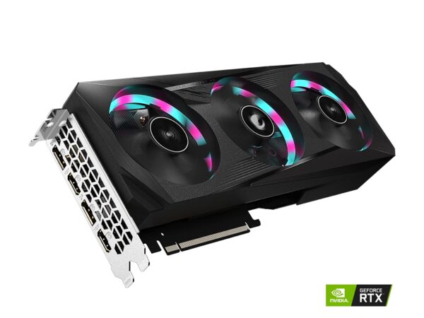 GIGABYTE AORUS GeForce RTX 3060 Ti Elite 8G (REV2.0) Graphics Card, 3X WINDFORCE Fans, LHR, 8GB 256-bit GDDR6, GV-N306TAORUS E-8GD REV2.0 Video Card (Renewed) - Image 5
