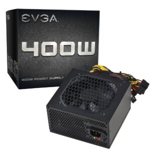 EVGA 400 N1, 400W, 2 Year Warranty, Power Supply 100-N1-0400-L1 (Renewed)