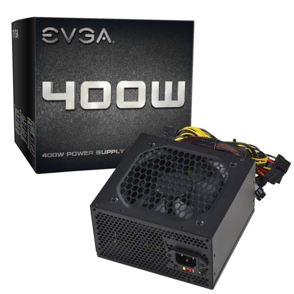 EVGA 400 N1, 400W, 2 Year Warranty, Power Supply 100-N1-0400-L1 (Renewed)