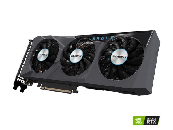 GIGABYTE GeForce RTX 3070 Eagle OC 8G (REV2.0) Graphics Card, 3X WINDFORCE Fans, LHR, 8GB 256-bit GDDR6, GV-N3070EAGLE OC-8GD REV2.0 Video Card (Renewed) - Image 3