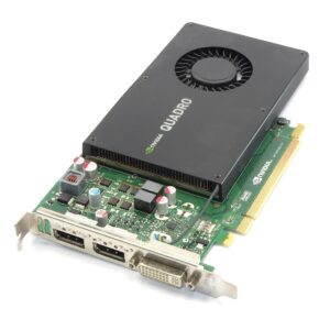 Dell Nvidia Quadro K2200 4GB GDDR5 Dual DisplayPort + 1x DVI PCI-e Video Card GMNNC (Renewed)