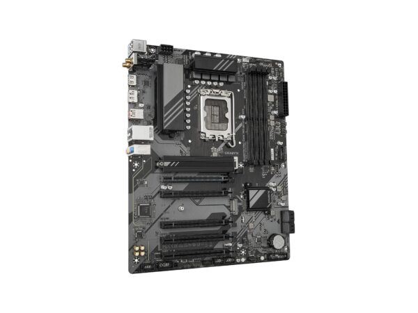 GIGABYTE B760 DS3H AC (rev. 1.0/1.1) LGA 1700 Intel B760 ATX Motherboard with DDR5, 2* M.2, PCIe 4.0, USB 3.2 Gen 2 Type-C, GbE LAN, Q-Flash Plus, PCIe EZ-Latch (Renewed) - Image 3