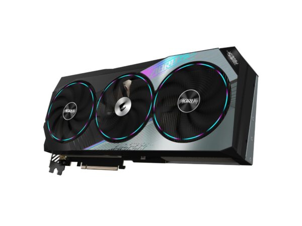 GIGABYTE AORUS GeForce RTX 4080 Super Master 16G Graphics Card, 3X WINDFORCE Fans, 16GB 256-bit GDDR6X, GV-N408SAORUS M-16GD Video Card (Renewed), Black - Image 3