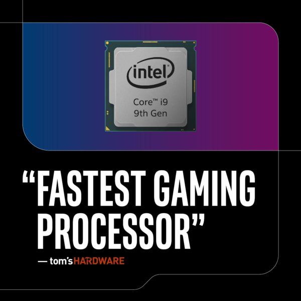 Intel Core i9-9900K Desktop Processor 8 Cores up to 5.0 GHz Turbo unlocked LGA1151 300 Series 95W (Renewed) - Image 2