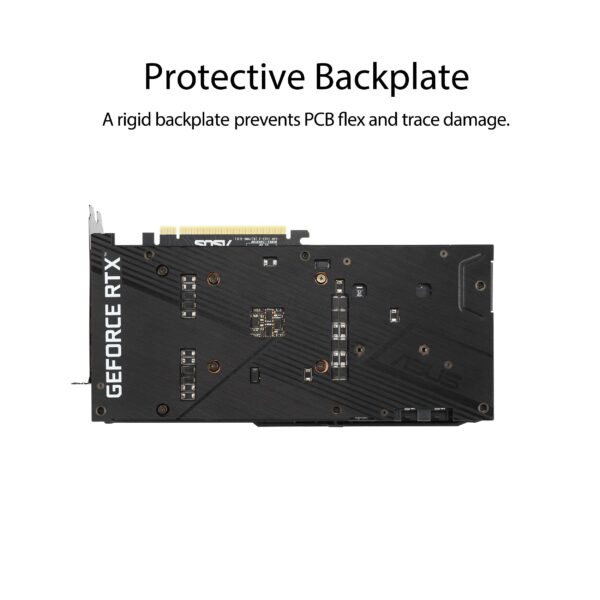 ASUS Dual NVIDIA GeForce RTX 3070 OC Edition Gaming Graphics Card (PCIe 4.0, 8GB GDDR6 Memory, HDMI 2.1, DisplayPort 1.4a, Axial-tech Design, Dual BIOS, Protective Backplate, GPU Tweak II) (Renewed) - Image 6