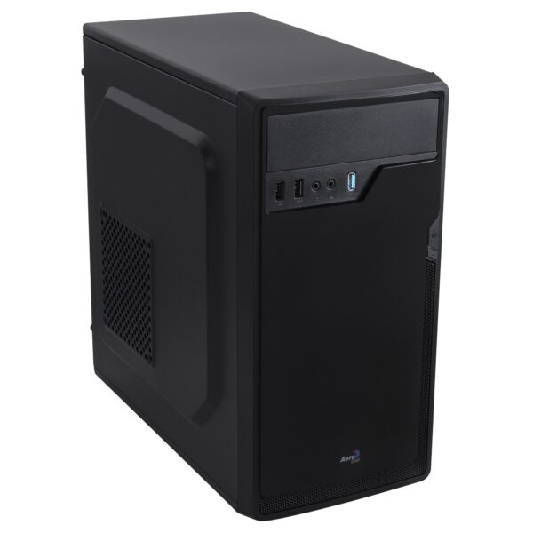 AeroCool CS100 Advanced Mini Tower Micro ATX PC Case - Black