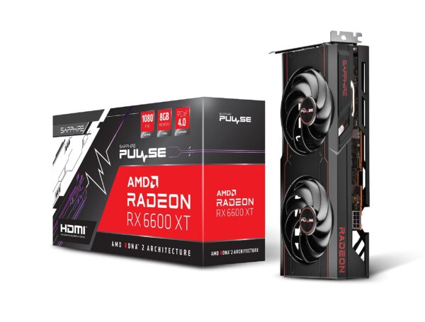 Sapphire Technology Pulse AMD Radeon RX 6600 XT Gaming Graphics Card with 8GB GDDR6, AMD RDNA 2 (11309-03-20G) (Renewed) - Image 8