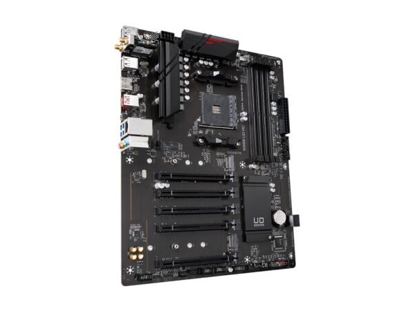 GIGABYTE B550 UD AC (AM4/ AMD/ B550/ ATX/Dual M.2/ SATA 6Gb/s/USB 3.2 Gen 2/ Intel 802.11a/b/g/n/ac/Realtek GbE LAN/PCIe 4.0/ Motherboard) (Renewed) - Image 3