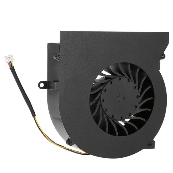 4Pin Connector DC 12V Cooling Fan, Blackwhite 0.65A CPU Cooling Fan, for MSI GT62VR Series