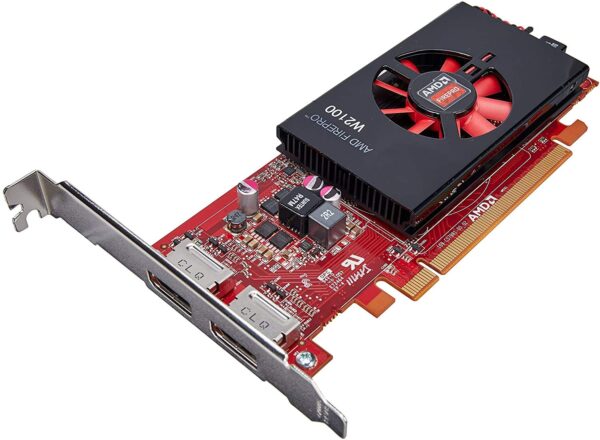 AMD FirePro W2100 2GB DDR3 128-bit PCI Express 3.0 x16 Full Height Video Card (Renewed)