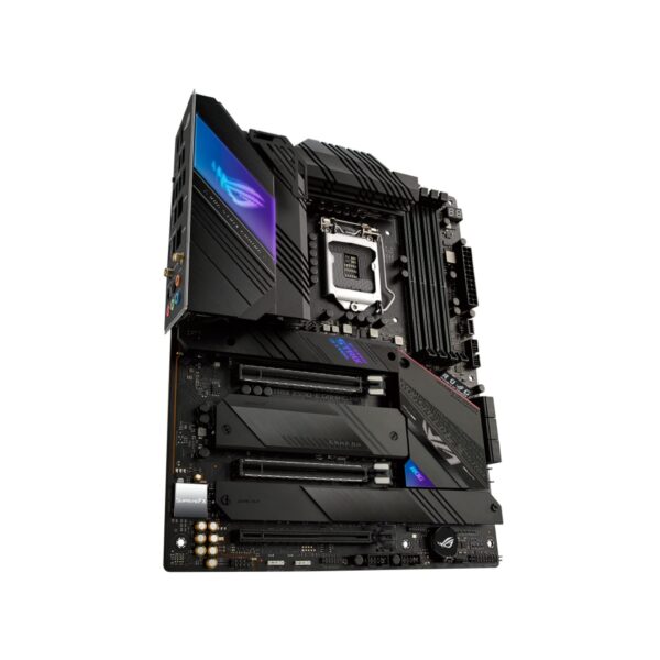 ROG Strix Z590-E Gaming WiFi 6E LGA 1200(Intel 11th/10th Gen) ATX Motherboard (PCIe 4.0, 14+2 Power Stages, DDR4 5333+, Dual Intel 2.5 Gb LAN,Thunderbolt 4, 4xM.2/NVMe SSD and Aura RGB) (Renewed) - Image 3