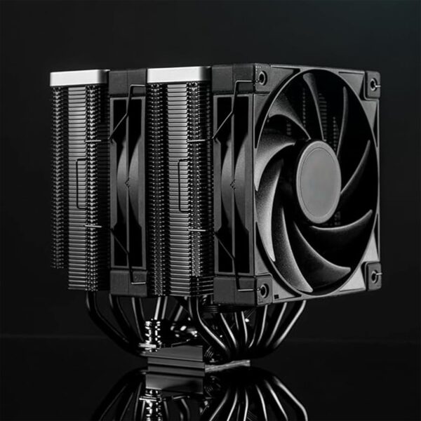 AK620 Zero Dark CPU air Cooler, 6 Copper Heat-Pipes Dual Tower CPU Cooler with 120mm PWM 1850RPM 68.99CFM Each for Intel LGA 1851/1700/1200/1151/1150/1155 AMD AM5/AM4 - Image 3