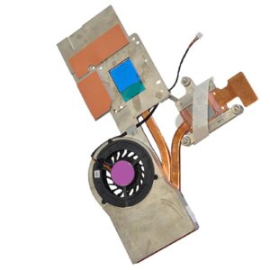 BP551105H-01 Heatsink with Fan CPU Cooling Fan Replacement for Fujitsu PI 1556 for Siemens Amilo M1437 Series Laptop 5V 0.38A 3PIN