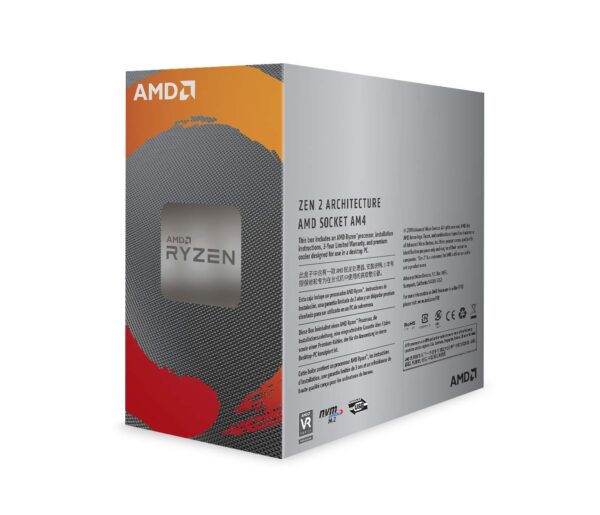 AMD Ryzen 5 3600 6-Core, 12-Thread Unlocked Desktop Processor with Wraith Stealth Cooler (Renewed) - Image 3